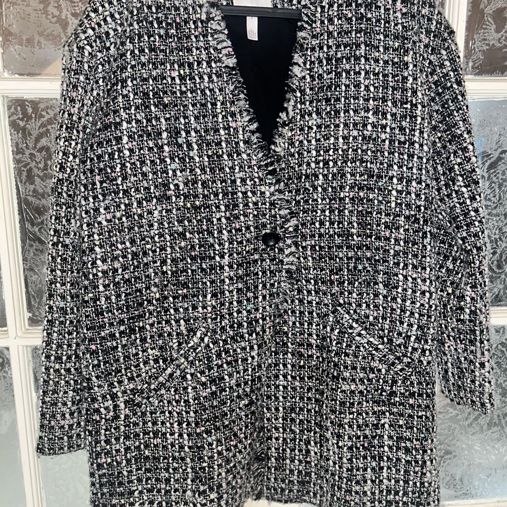 Nordstrom Colorful Tweed Women's Coat